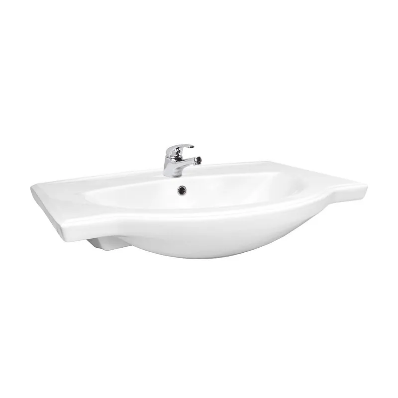 Ofertă Lavoar incastrat Cersanit Emilia K108-001, 70 cm, alb