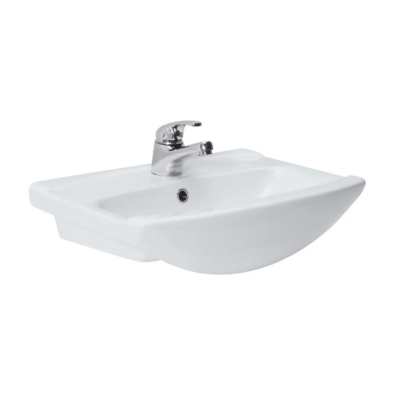 Ultima șansă Lavoar pentru mobilier Cersanit Canaria K11-0026, 55 cm, alb
