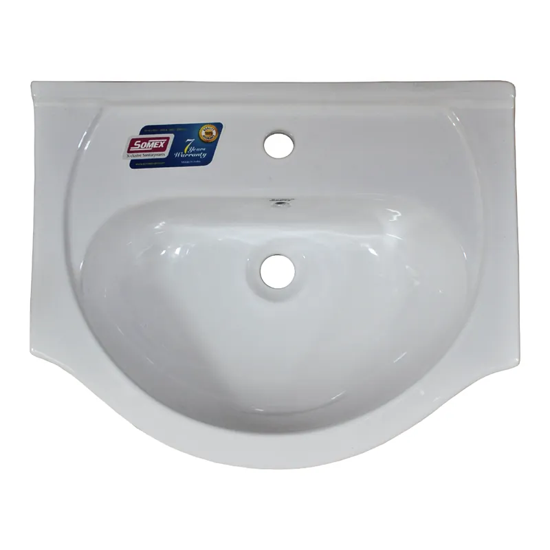 Reducere de preț Lavoar incastrat Alfa, 55 cm, alb