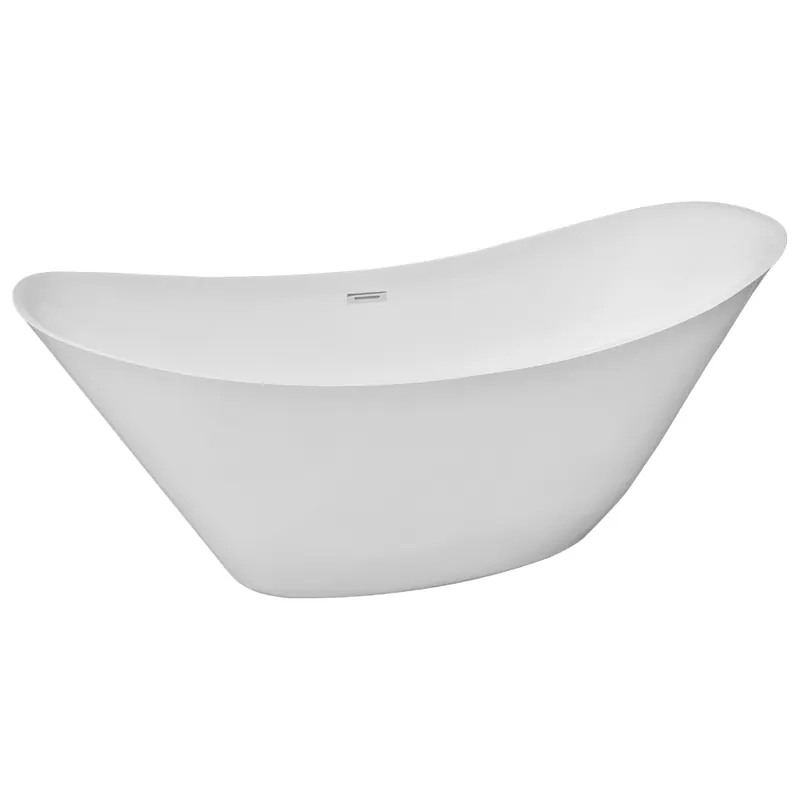 Retur gratuit Cada baie freestanding Bella* BSM-206, acril, 170 x 75 x 75 cm, alb