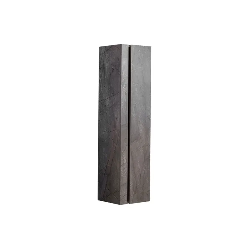 Dulap baie suspendat Marble, gri, 40x140 cm Nu rata