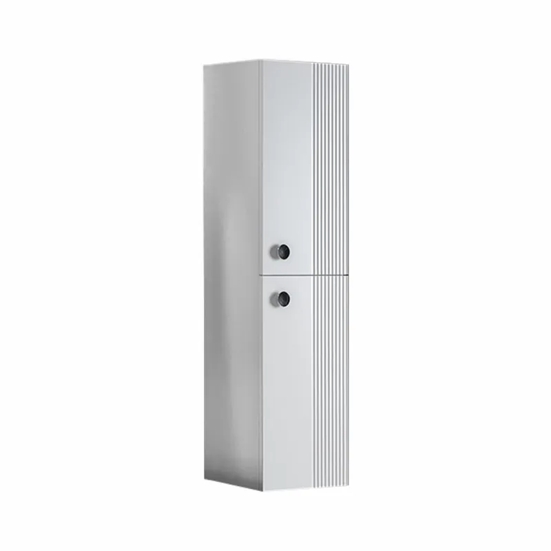 Plată sigură Dulap baie suspendat Vanity, alb, 35x140 cm