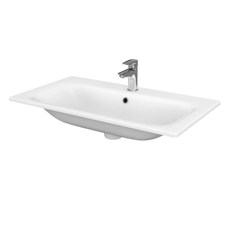 Lavoar incastrat Cersanit Moduo K116-044, 80 cm, alb Cumpără acum