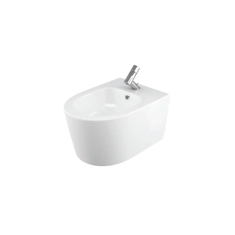 Disponibil imediat Vas bideu montaj suspendat Celesta Vista, 50 x 35 cm, ceramica, alb lucios