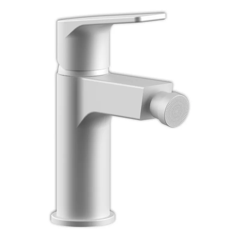 Baterie bideu alba, Celesta Aria, monocomanda, finisaj mat Ofertă exclusivă