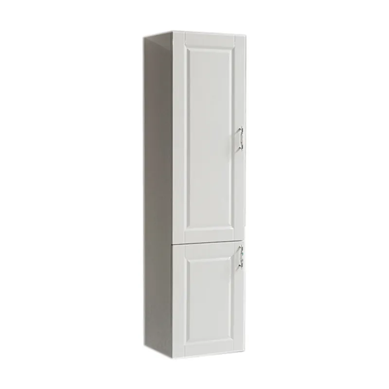 Dulap baie suspendat Virgo, alb, 40x163 cm Premium