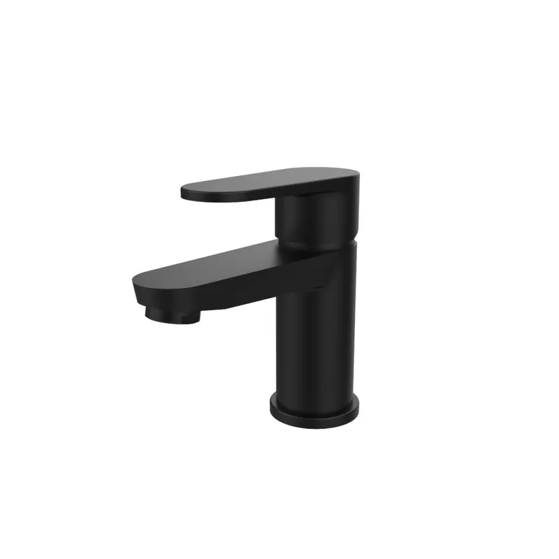 Baterie baie lavoar Boet Luca 14107/N, monocomanda, marimea S, alama, Negru mat Bestseller