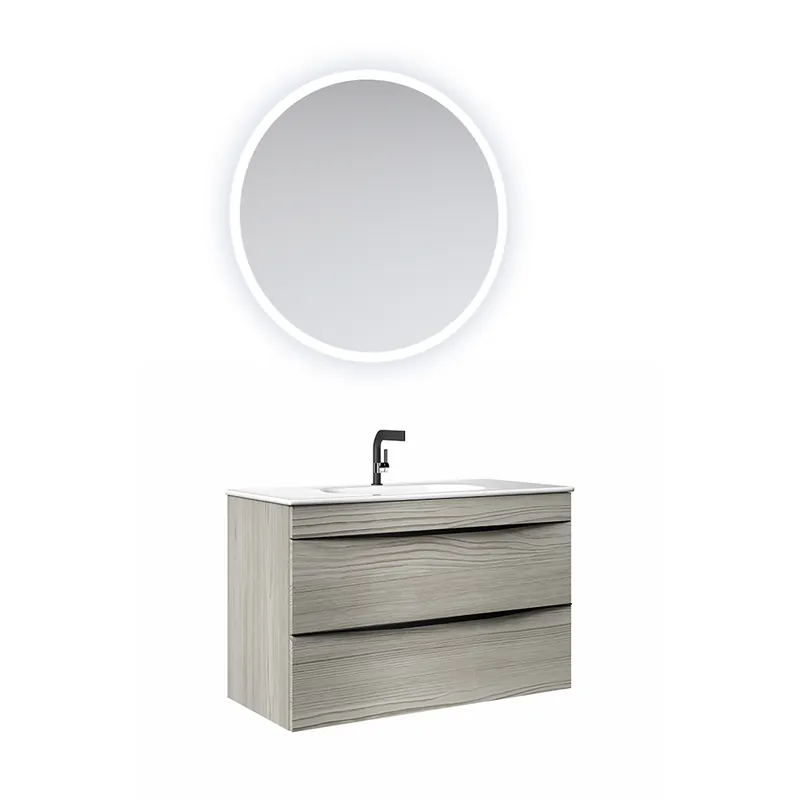 Set mobilier baie Orka Vento, suspendat, 3 piese, Dublin, 80 cm Cumpără acum