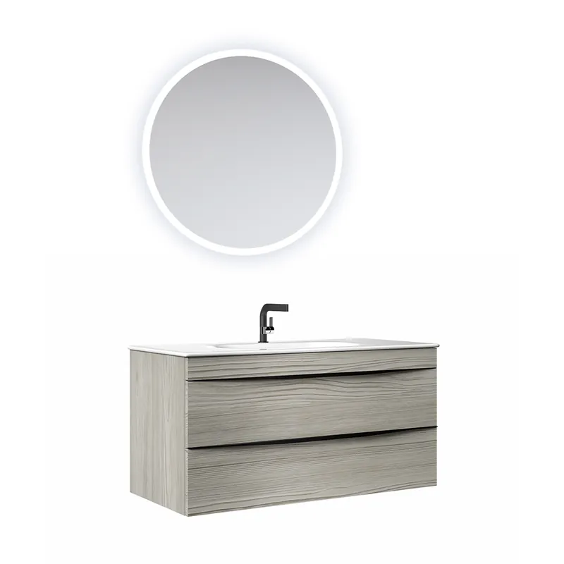 Set mobilier baie Orka Vento, suspendat, 3 piese, Dublin, 100 cm Mai ieftin