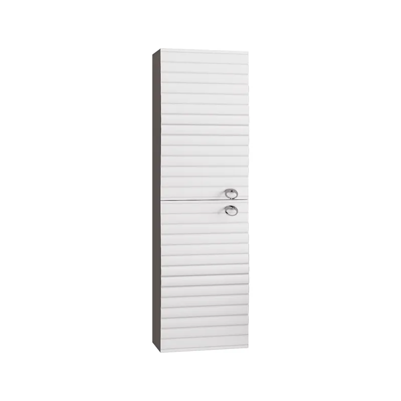 Discount Dulap baie suspendat Orka Anzer, alb, 40x138 cm