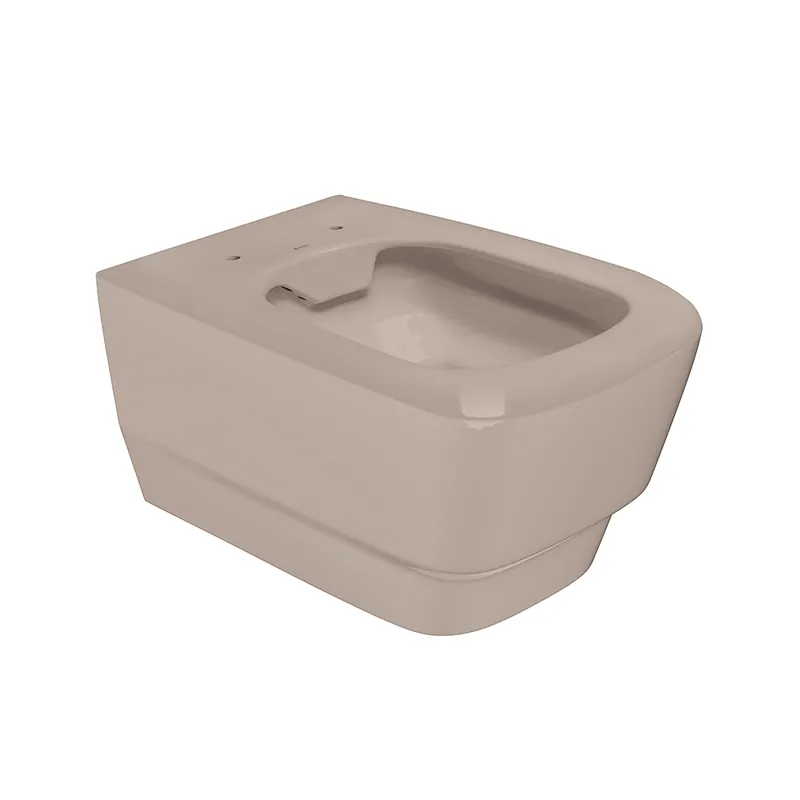 Vas WC suspendat rimless Celesta Gemma, 53 x 35,5 cm, ceramica, bej Doar azi