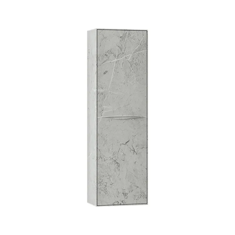 Reducere extra Dulap baie suspendat Orka Mono, macael, 40x138 cm