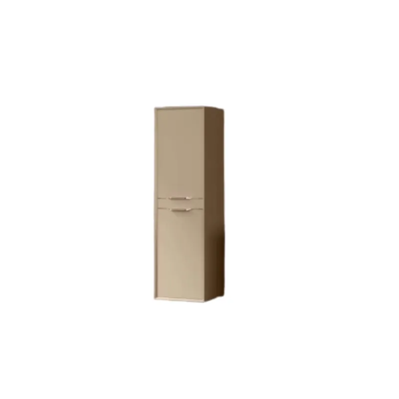 Dulap baie suspendat Orka Clay, sahra, 40x138 cm Preț redus