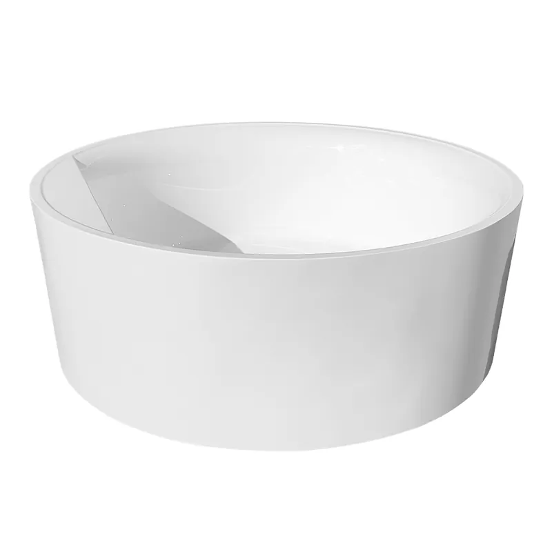 Premium Cada baie freestanding Bella WB-838, acril, 150 x 150 x 58 cm, alb