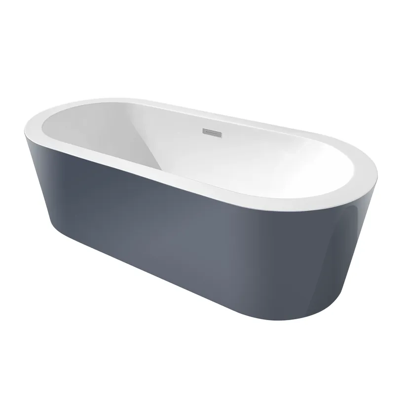 Noutate Cada baie freestanding Bella WB-814 1700 x 800 x 580, gri