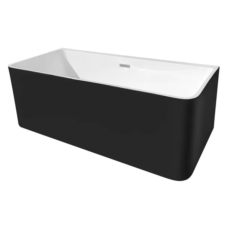 Ieftin Cada baie freestanding Bella WB-834 1700 x 750 x 580, negru mat
