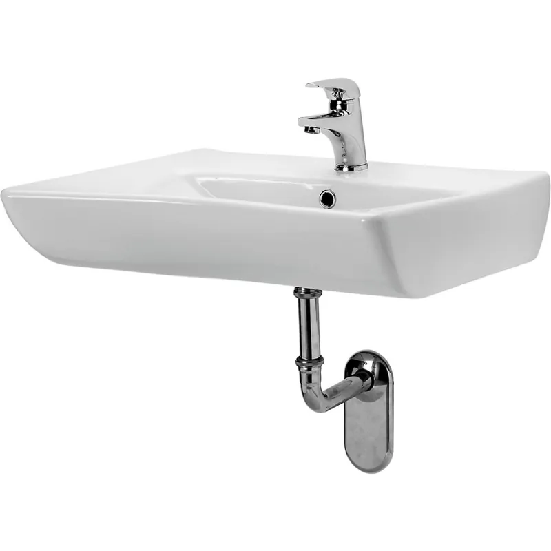 Lavoar baie suspendat pentru utilizatori cu mobilitate redusa, Etiuda K11-0041, 65 cm, alb Livrare expres