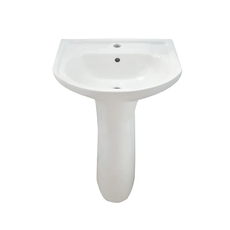 Set lavoar cu piedestal Simple, 50 cm Retur ușor