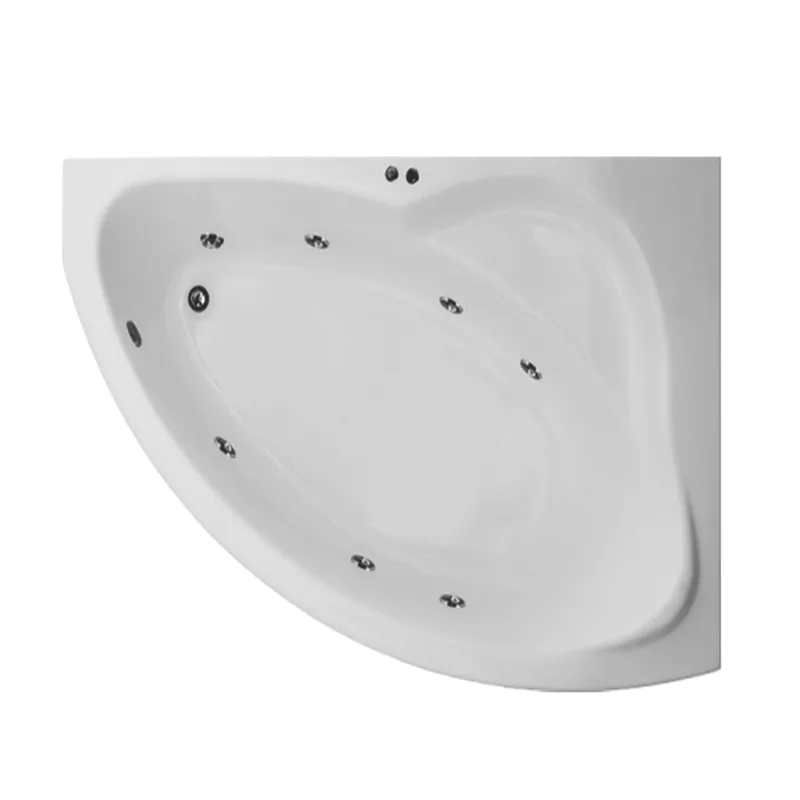 Cada baie cu hidromasaj Torino, acril, 140 x 140 cm Mai ieftin