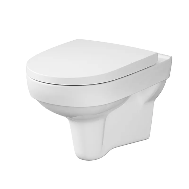Ofertă limitată Vas WC suspendat Cersanit City New Clean On On Box K35-028, alb