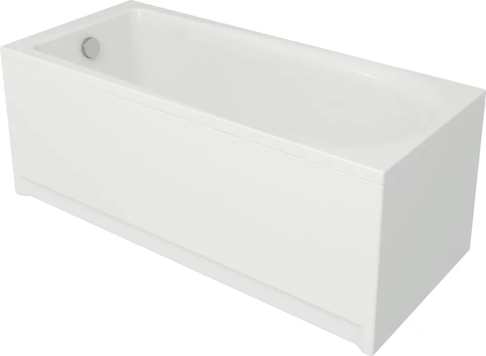 Cada baie dreptunghiulara Cersanit Flavia S301-106, acril, 160 x 70 cm Mai ieftin