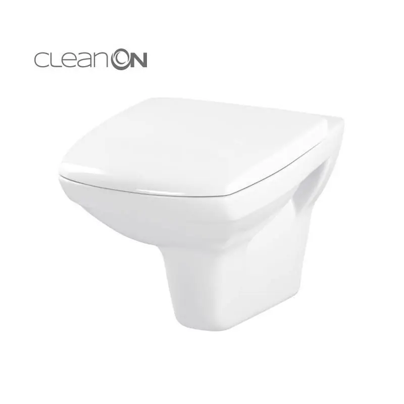 Vas WC suspendat Cersanit Set 548 Carina New Clean On K701-033 Chilipir