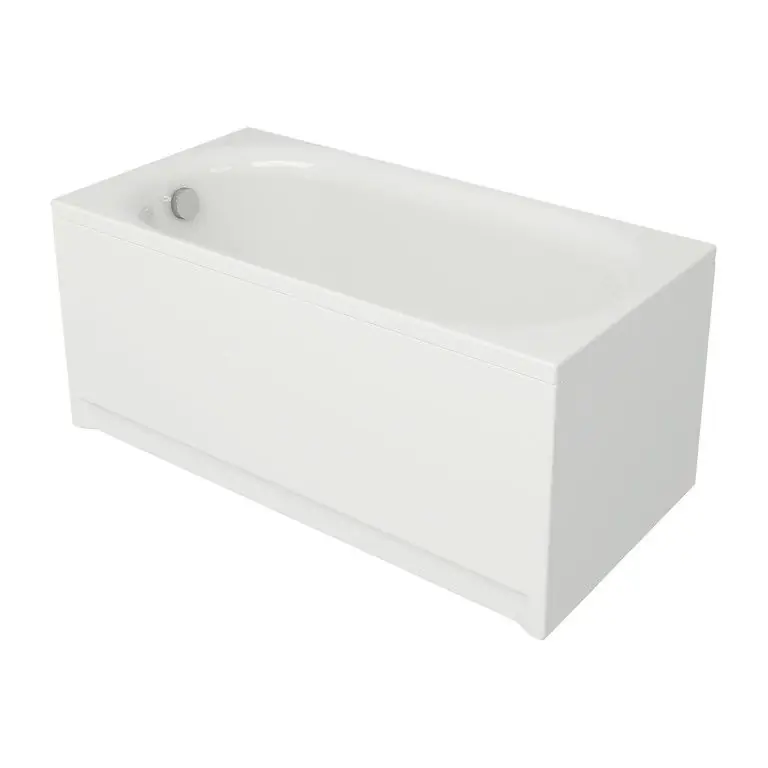 Cada baie dreptunghiulara Cersanit Octavia S301-251, cu picioare reglabile, acril, 150 x 70 cm Retur gratuit