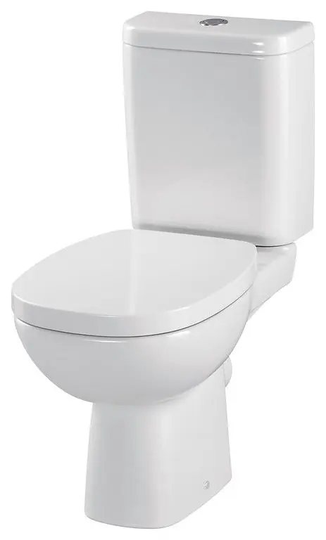 Cersanit Set vas WC Compact Facile 318 011 + rezervor 3/6 l + capac duroplast K30-009 Ieftin