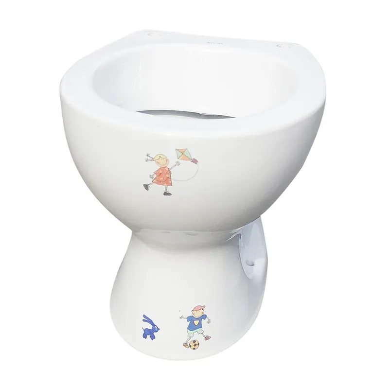 Vas WC pe pardoseala pentru copii, cu desen, evacuare verticala, 80/105 Cumpără acum