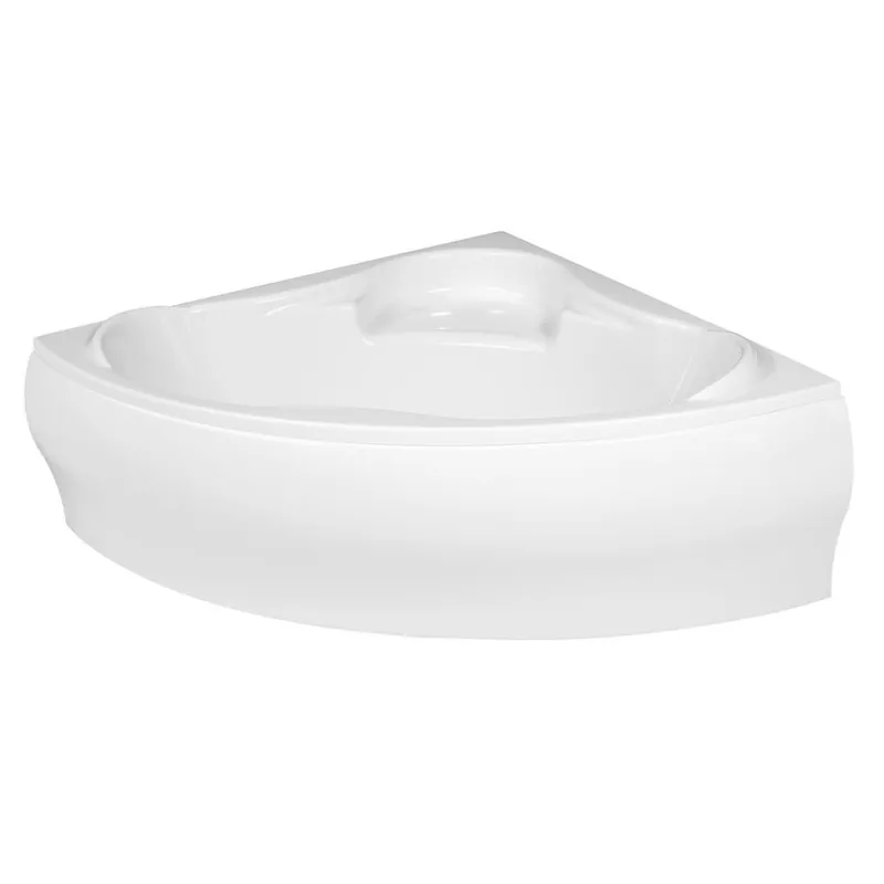 Cada baie pe colt Cersanit Venus S301-013, semirotunda, cu picioare reglabile, acril, 150 x 150 cm Popular