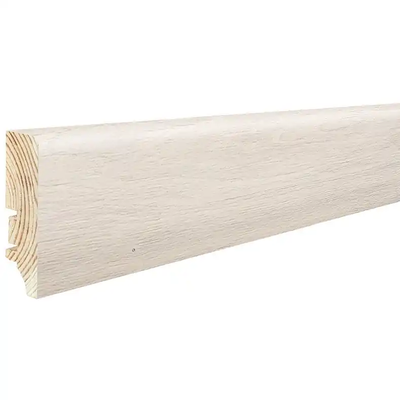Plinta lemn P6P Stejar GENTLE P6P01312A H 60 mm - L 2.H 60 mm - L 2.2 ML Bestseller