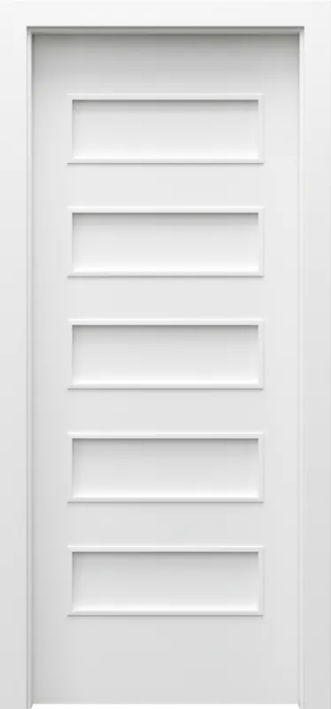Cumpărături sigure Set Usa Interior PORTA FIT model G.0, finisaj Alb si Toc Porta System 75-95 mm, fara maner