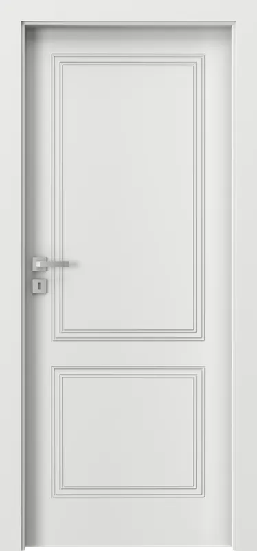 Bestseller Set Usa Interior PORTA Vector model V, finisaj Alb Premium si Toc Porta System 75-95 mm, fara maner