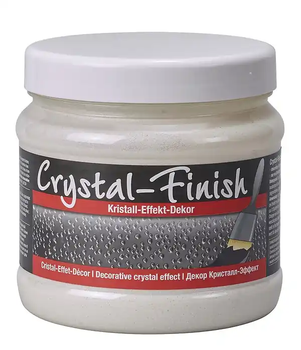 Vopsea decorativa fara solventi Pufas Crystal-Finish, cu efect sidefat, Lumi Sun, 750ml Bestseller
