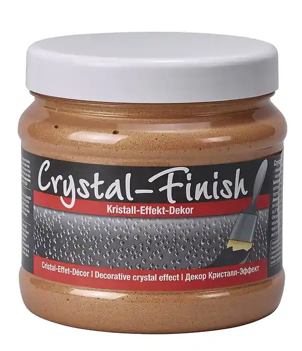 Vopsea decorativa fara solventi Pufas Crystal-Finish, cu efect sidefat, Satin, 750ml Promoție