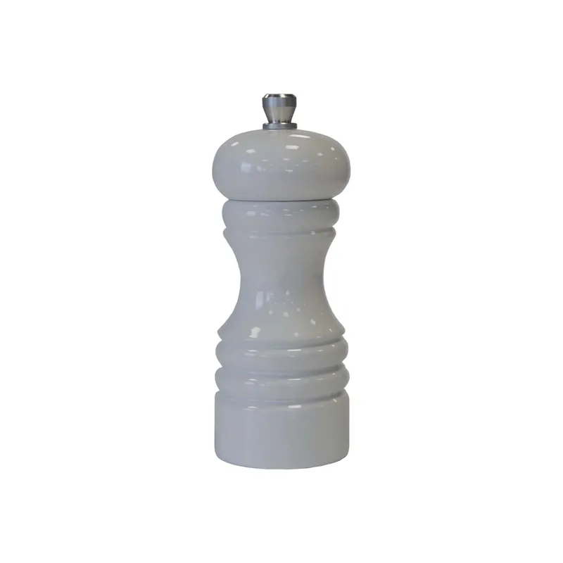 Retur gratuit Rasnita sare, din plastic, Ø 5.8 x H 24 cm, alb