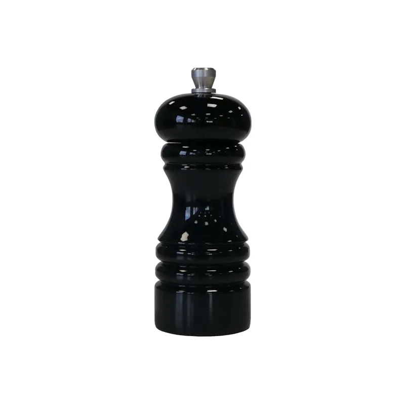 Rasnita sare, din plastic, Ø 5.8 x H 24 cm, negru Expediere rapidă