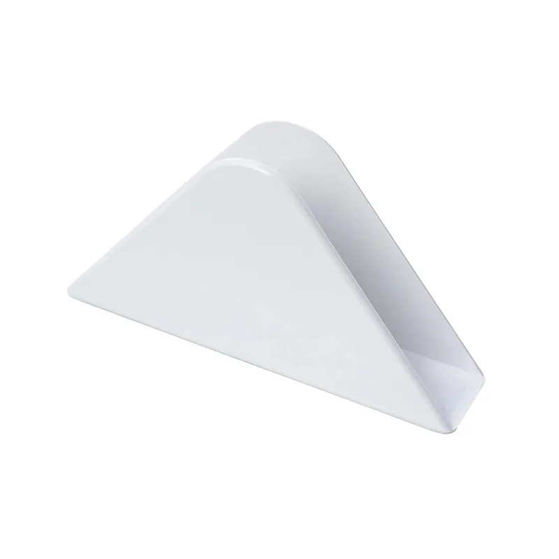 Suport servetele, din plastic, 14 x 7.5 cm, alb Preț redus