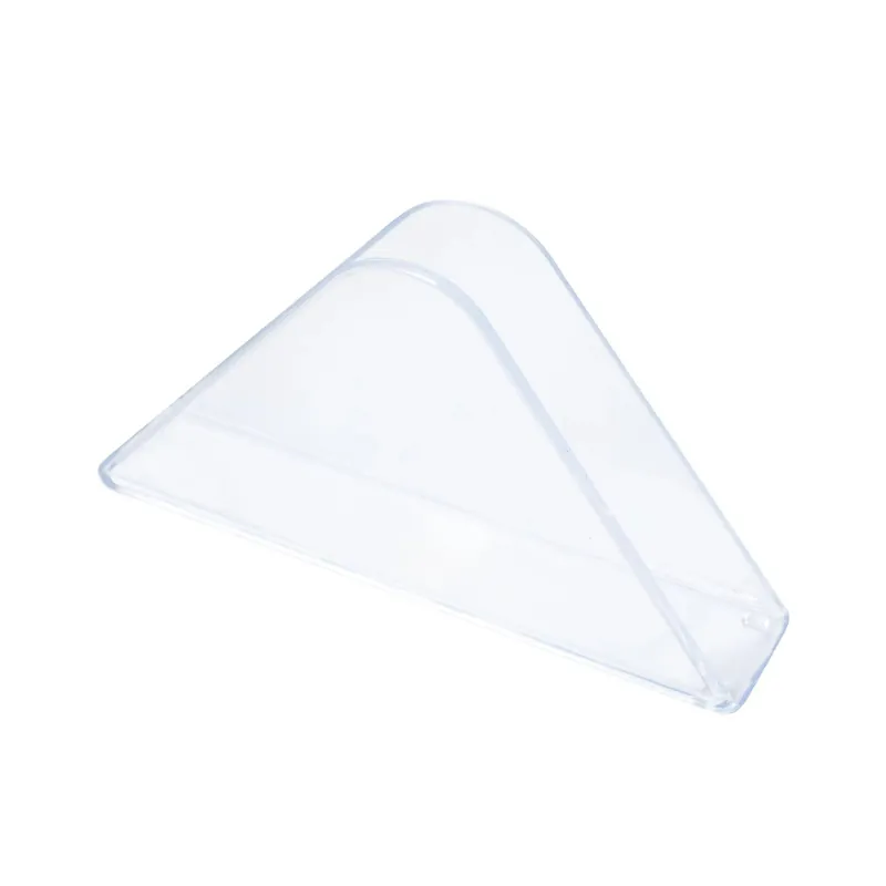 Suport servetele, din plastic, 14 x 7.5 cm, transparent Mai ieftin