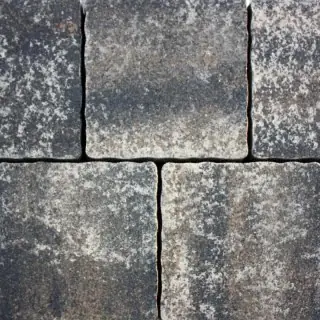 Pavaj rezidential, gri-vulcanic, 20 x 20 x 6 cm, Appia Antica ondulat, Semmelrock Reduceri