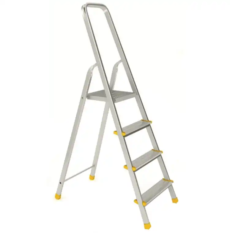 Scara aluminiu, 3 + 1A, 1.48 m Cel mai bun preț