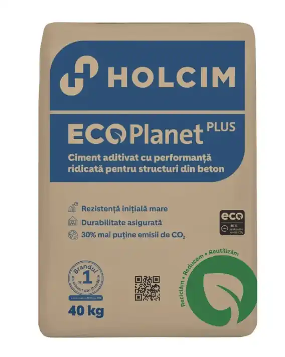 Ciment Holcim Ecoplanet Plus, 40 Kg Ofertă de sezon