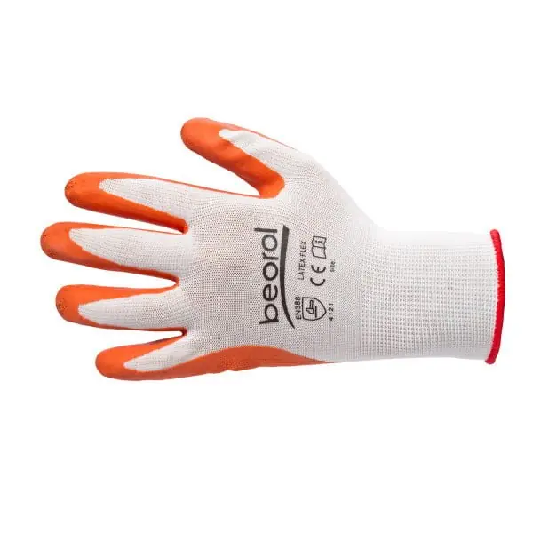 Disponibil imediat Mănuși de protecție, Latex, L, RLF, Beorol