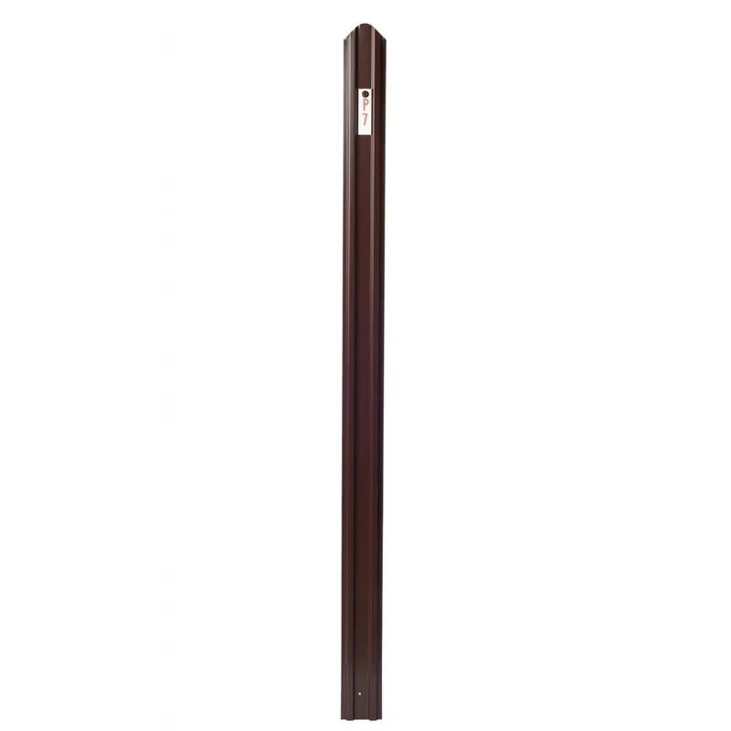 Sipca gard metal, maro RAL 8017, 1500 x 90 mm Plată sigură