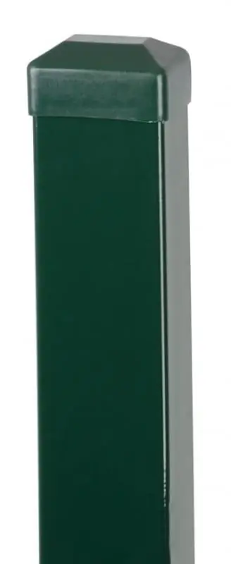 Bestseller Stalp gard rectangular, 1800 / 60 x 40 / 1.25 mm, verde, Zn + PVC, RAL6005