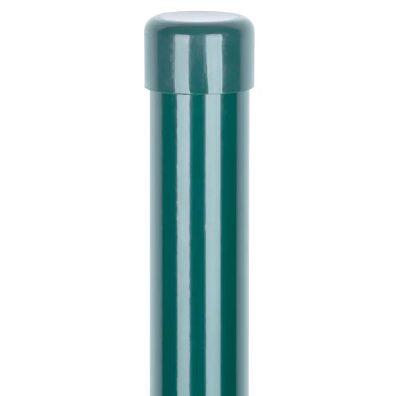 Stalp gard rotund, 48 x 2000 x 1.50 mm, verde, RAL6005, Zn + PVC Noutate