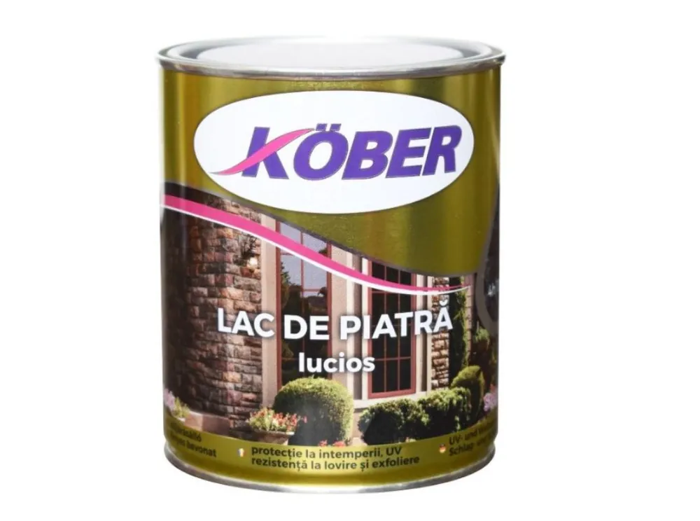 Doar azi Lac pentru piatra, 2.5 L, incolor, interior / exterior, Kober