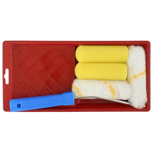 Preț redus Set de vopsit, role + cuva + trafalet, PS014, Brosse