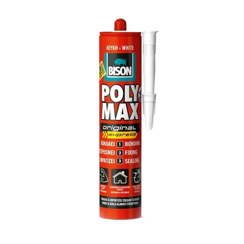 Adeziv, Polymax-mastic, 425 g, expres, Bison Reducere specială