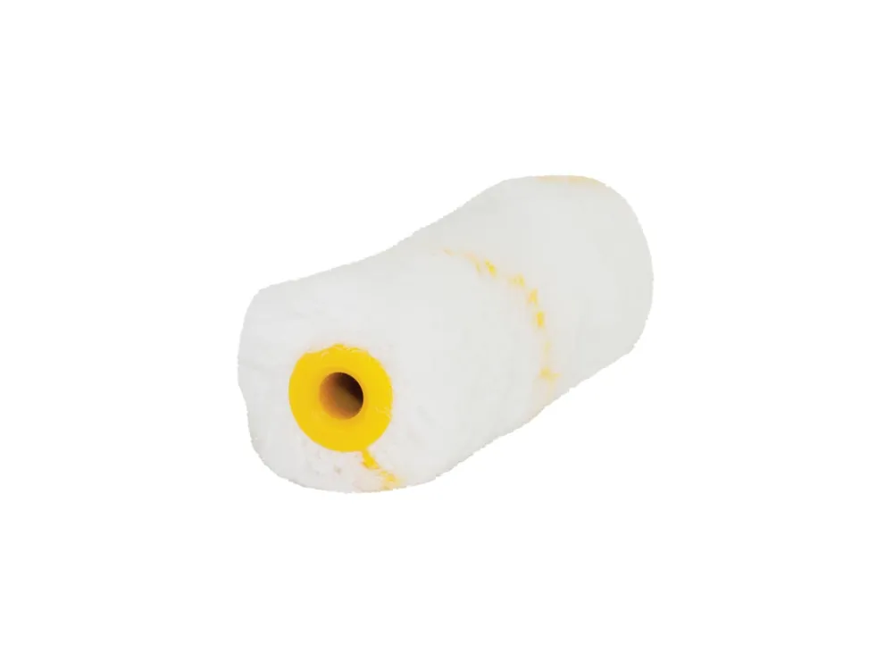 Rezerva rulou vopsit poliacril alb-galben 4″ Expediere rapidă